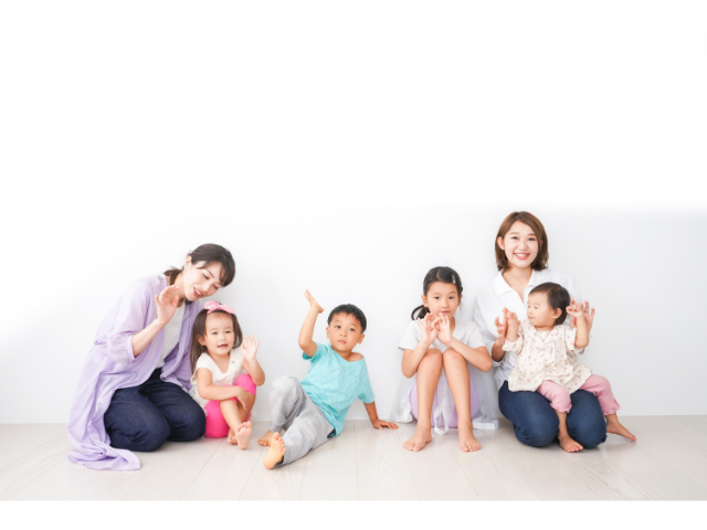 ママ友と子供たち