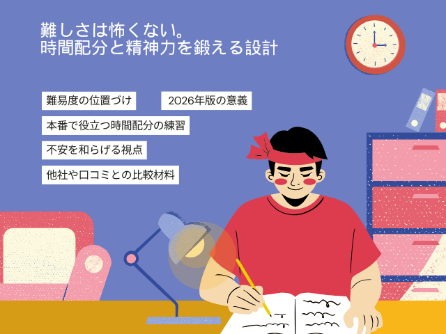 駿台青パックを解く男性