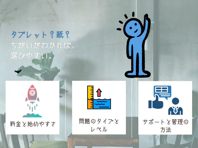 紙とタブレットの違い